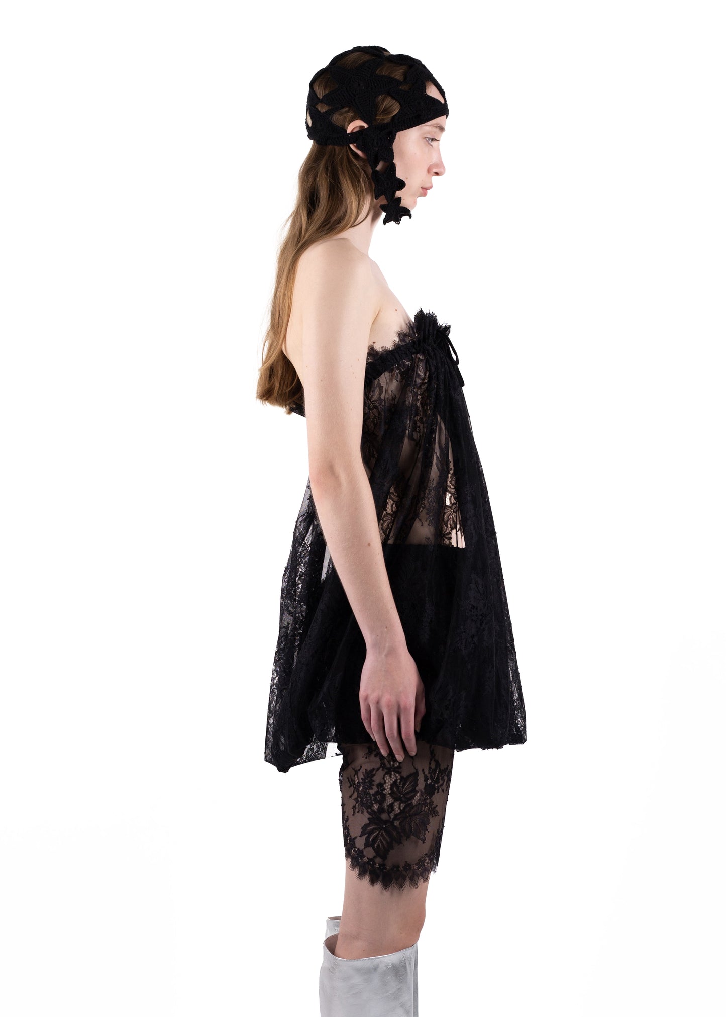 SS24 BUBBLE DRESS/SKIRT IN LACE