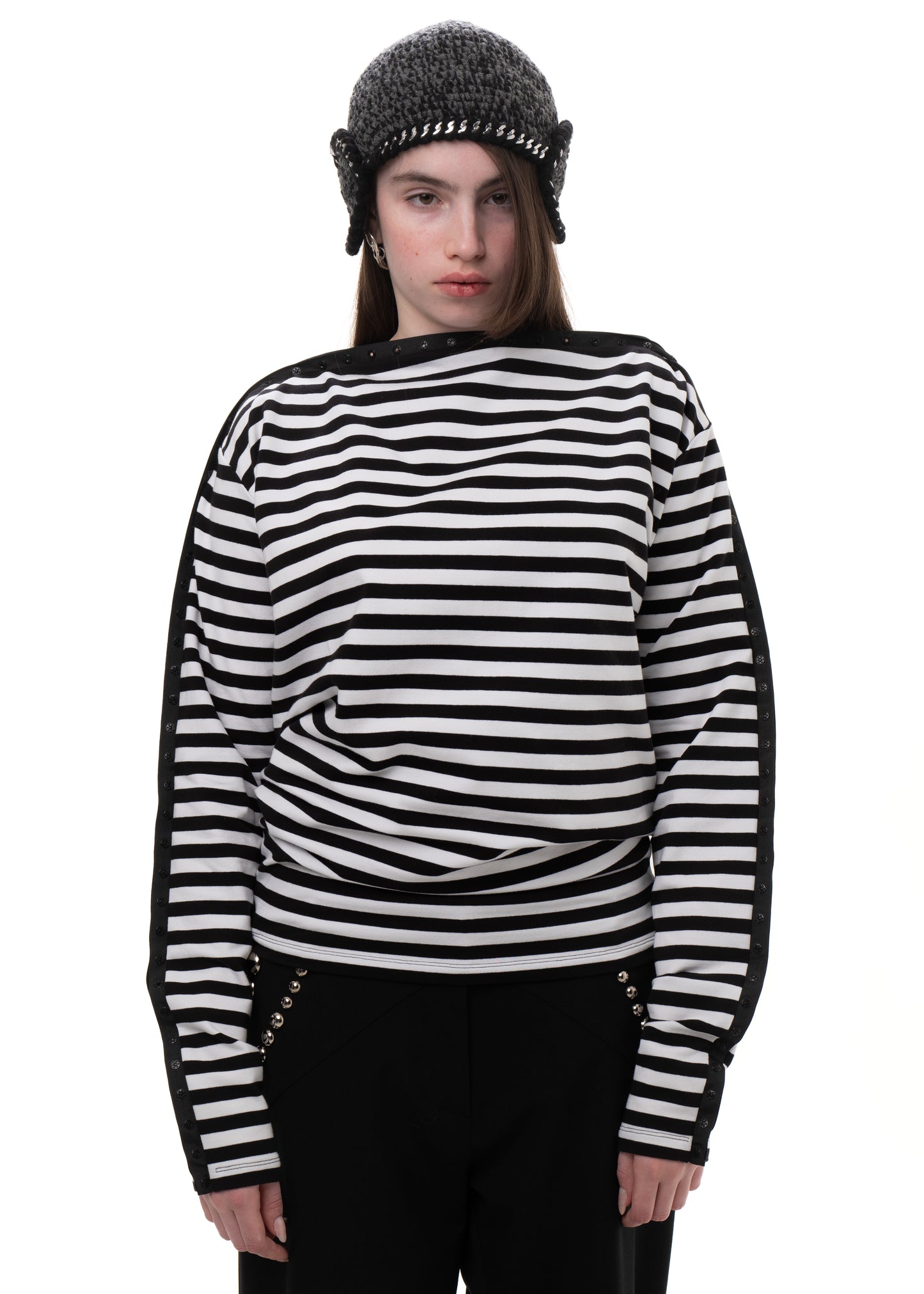 SNAP TOP STRIPED