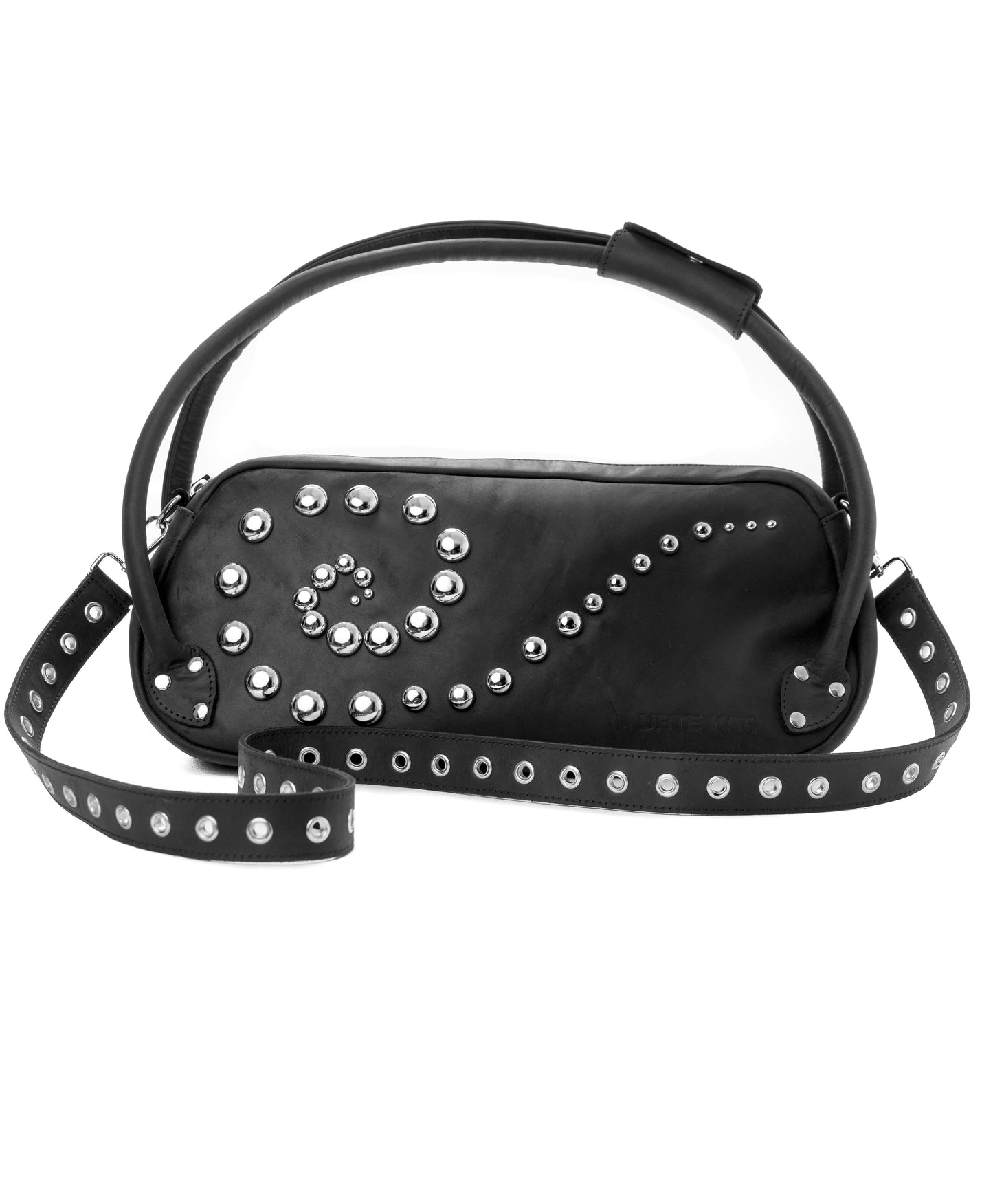 FAVA SPIRAL LEATHER BAG