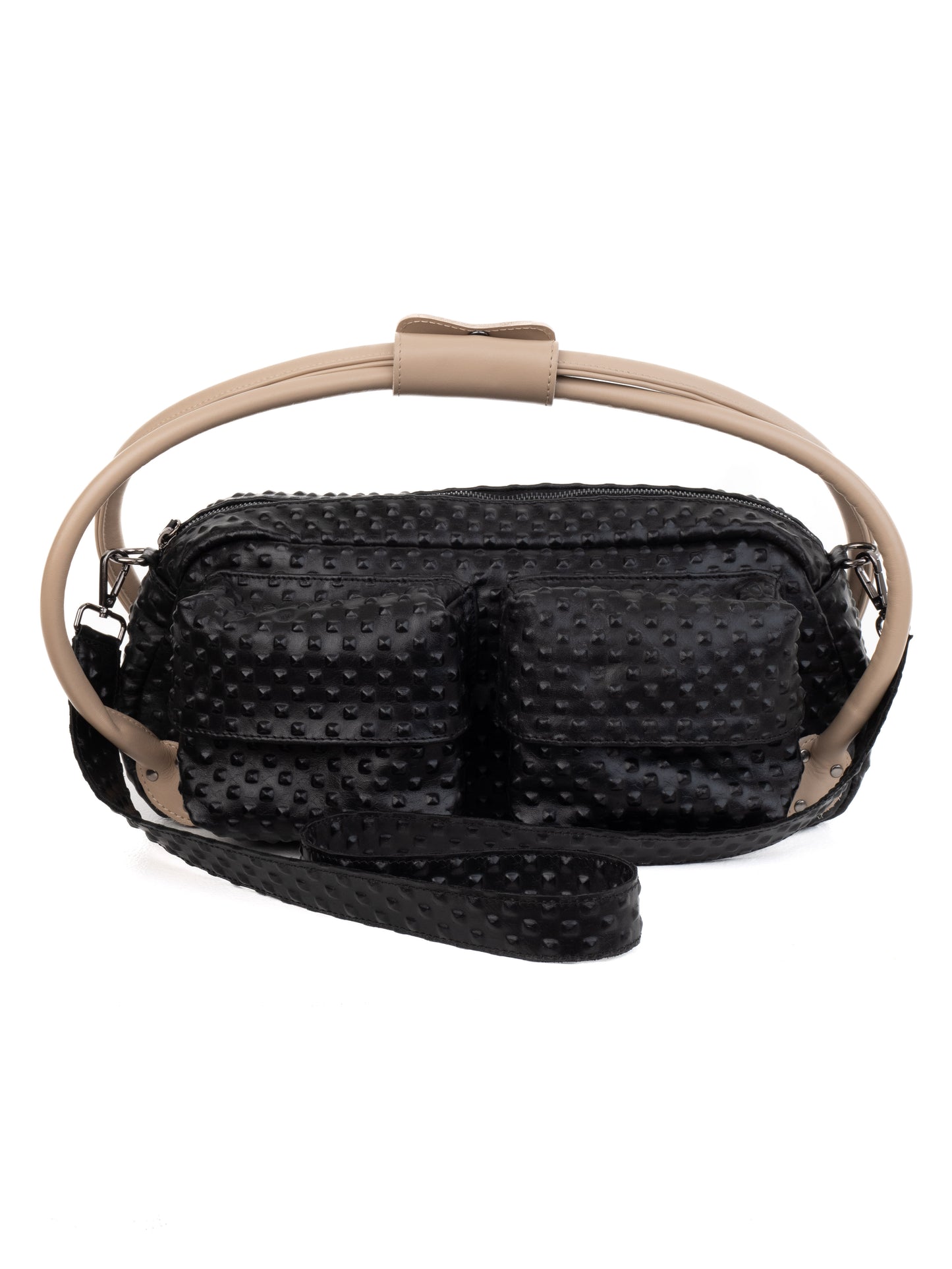 FAVA LEATHER BAG EMBOSSED