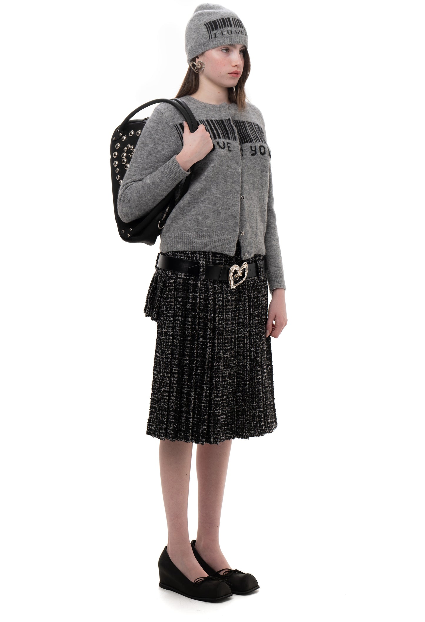 FAVA SPIRAL LEATHER BAG