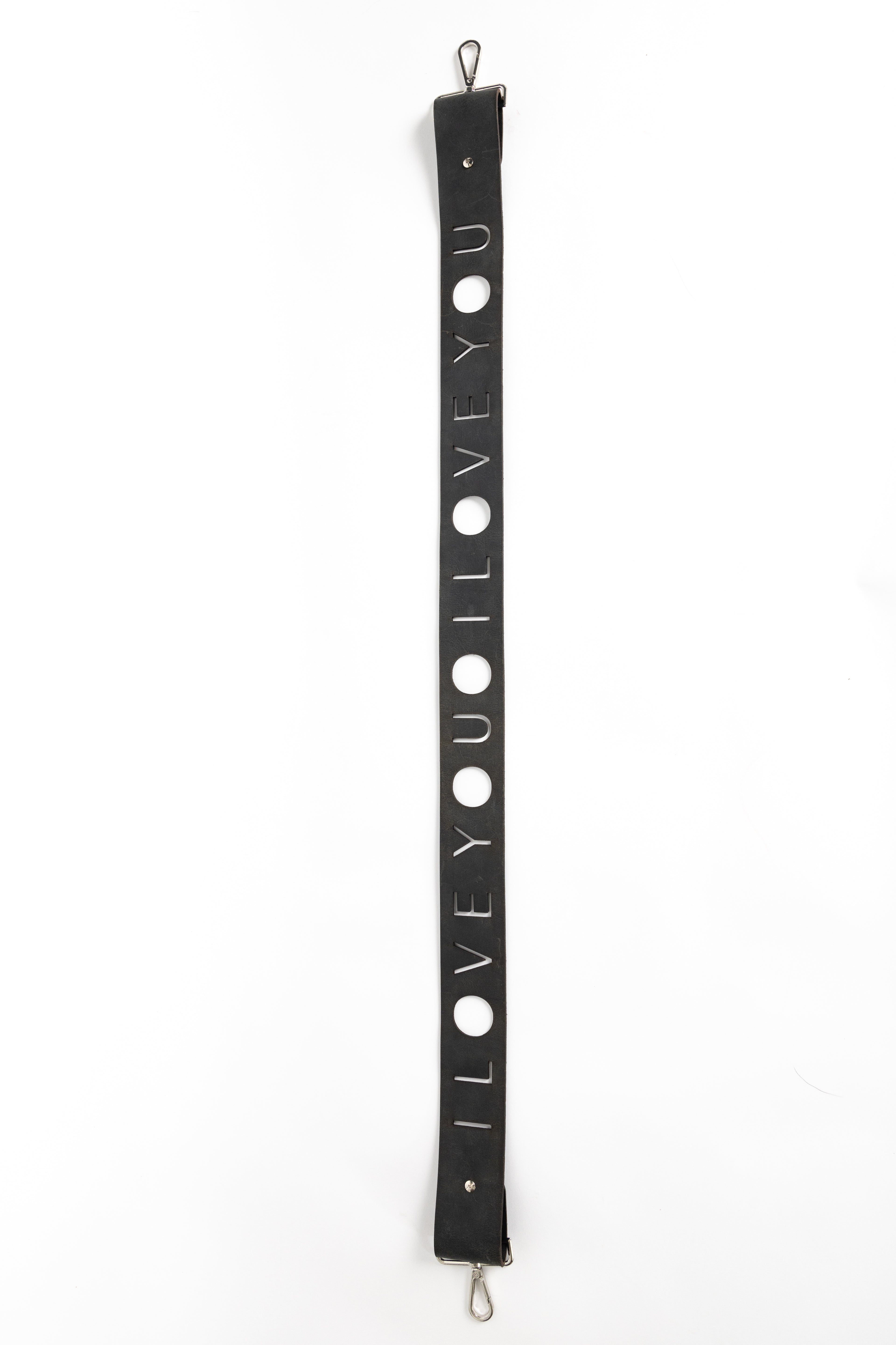 'I LOVE YOU' CROSSBODY BAG STRAP