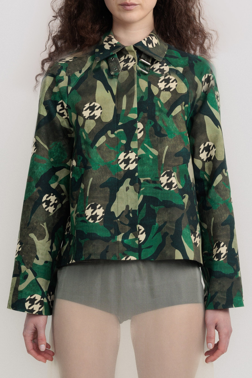 CAMO TRENCH JACKET