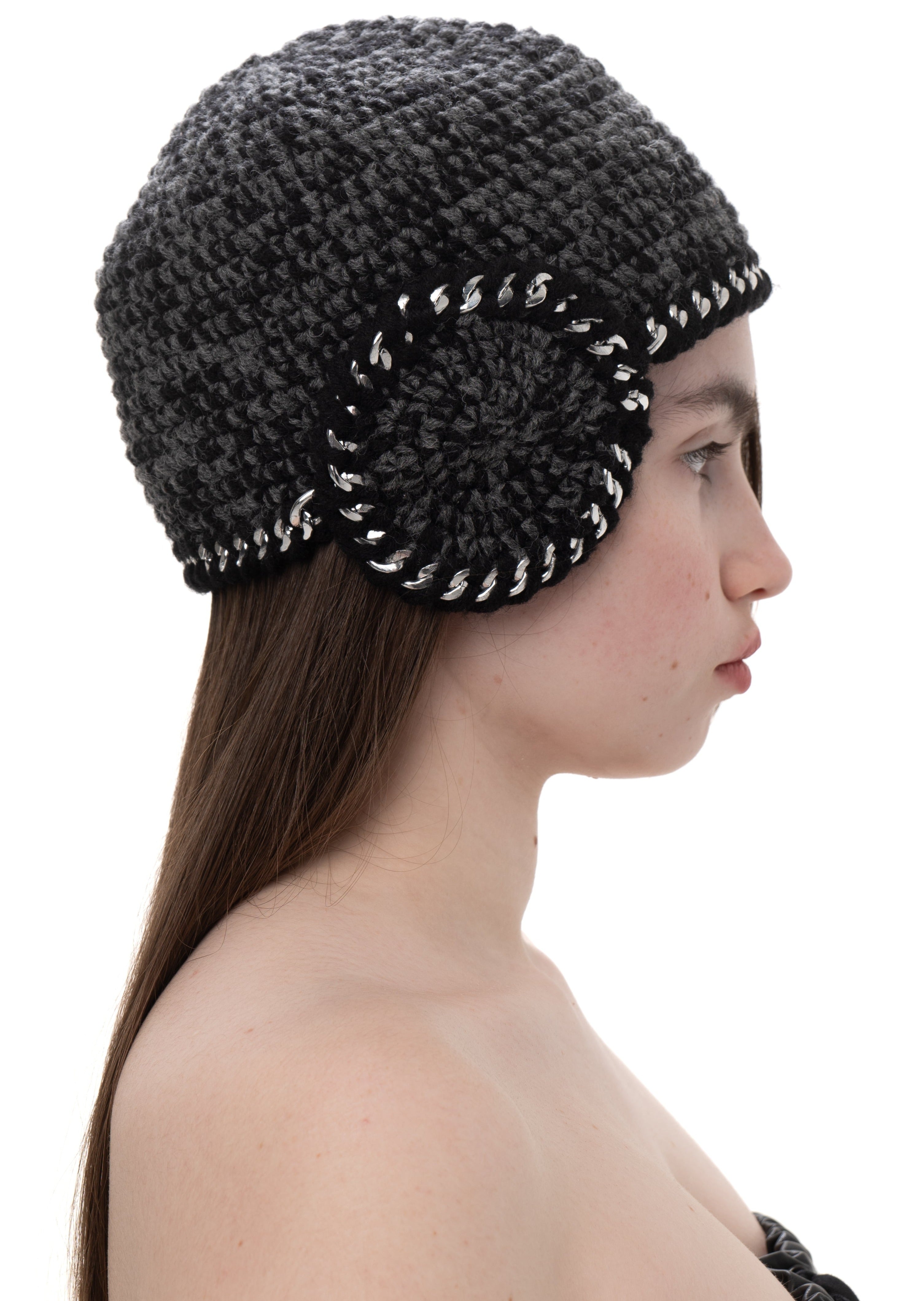 CROCHET METAL CHAIN CAP – Urte Kat