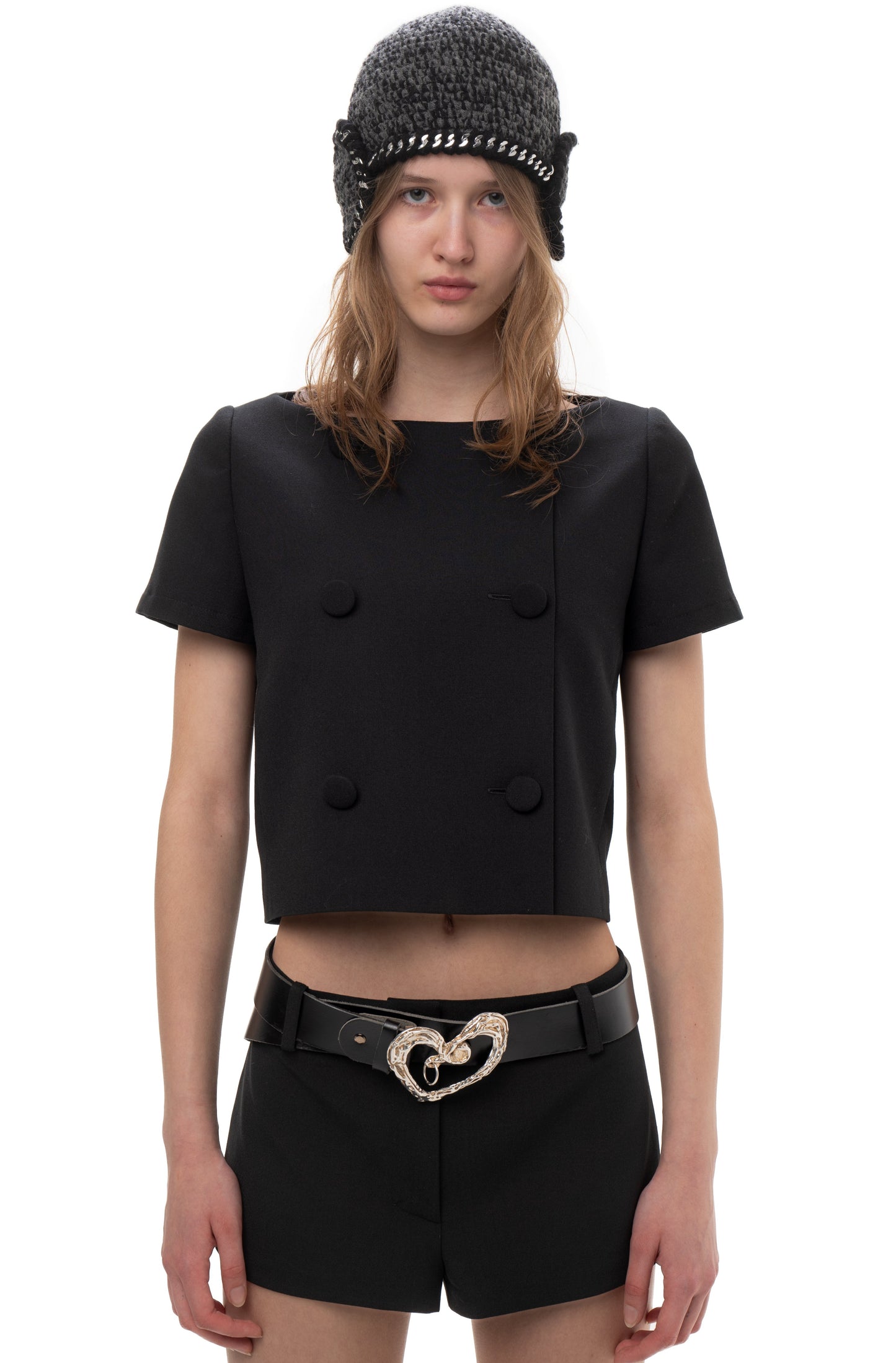 DETACHABLE SLEEVE SUIT JACKET