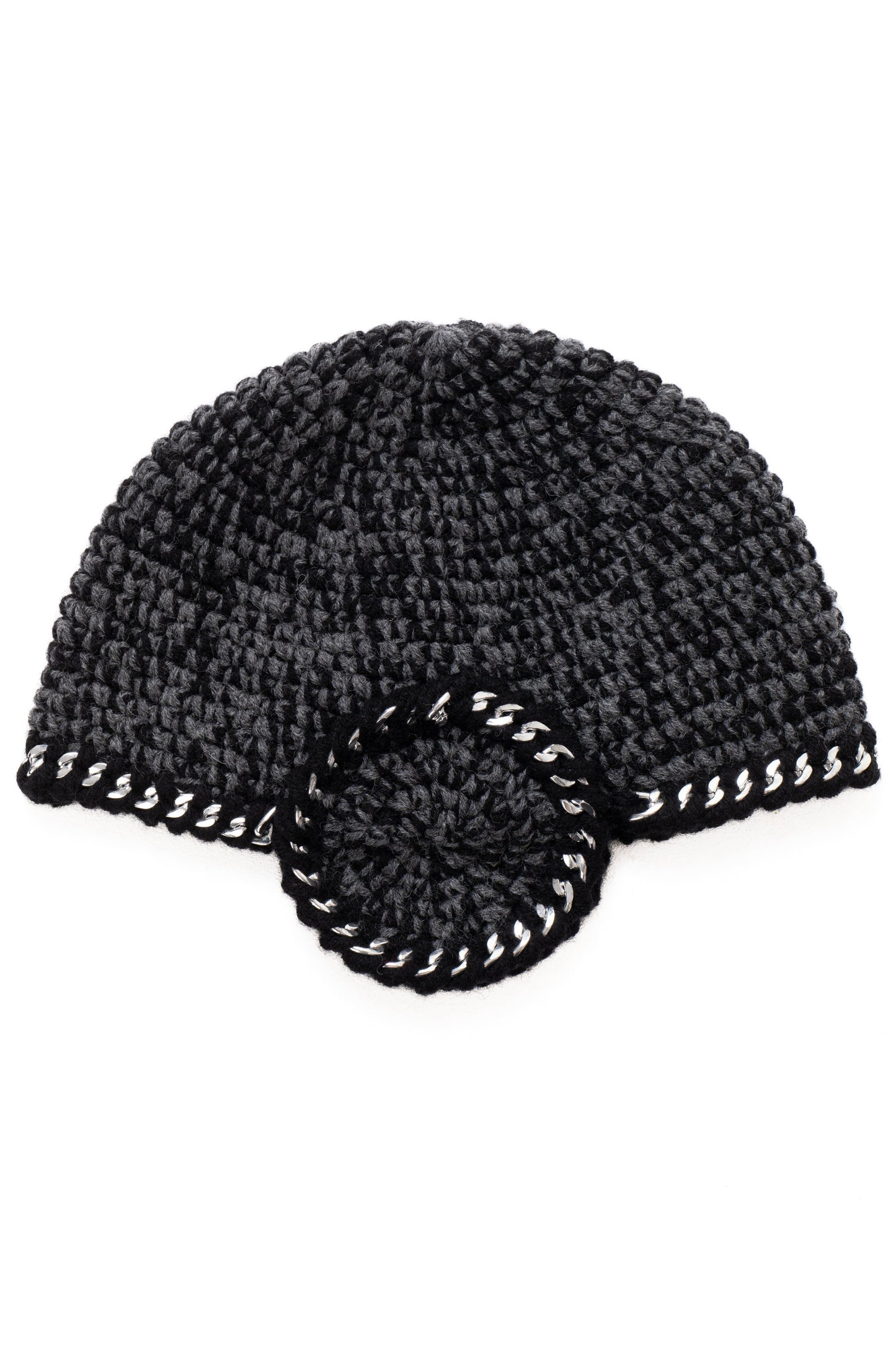 CROCHET METAL CHAIN CAP