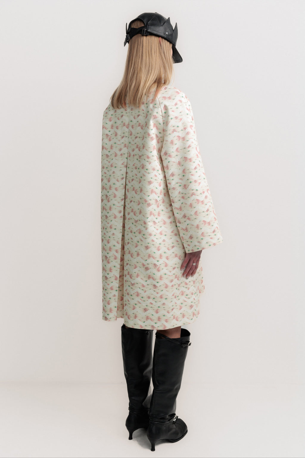 FLOWER TRENCH COAT