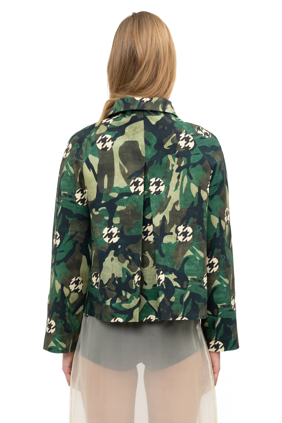 CAMO TRENCH JACKET