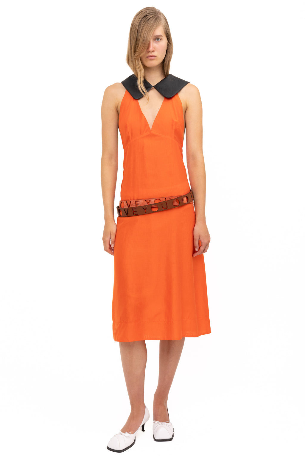 GRETA DRESS ORANGE