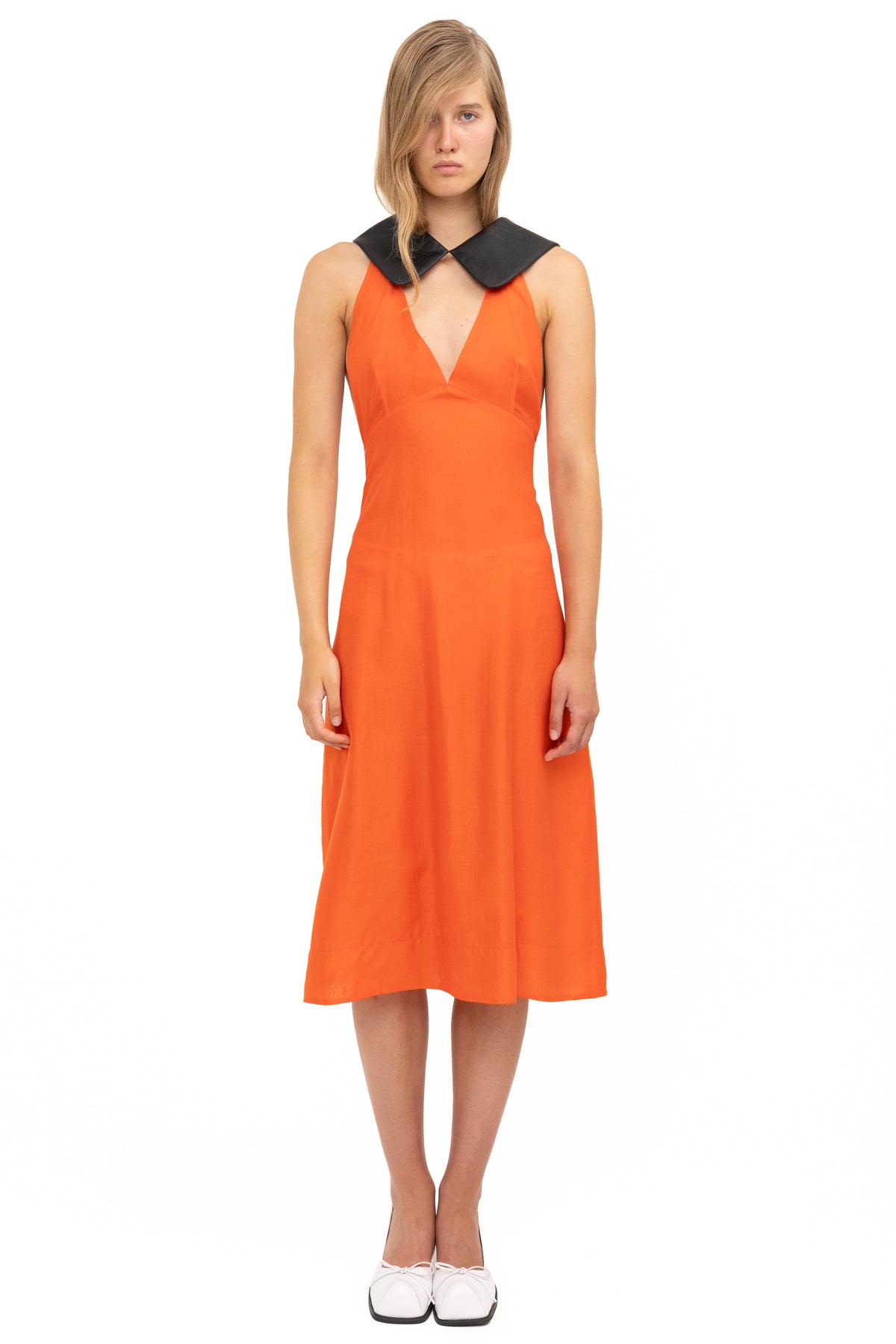 GRETA DRESS ORANGE