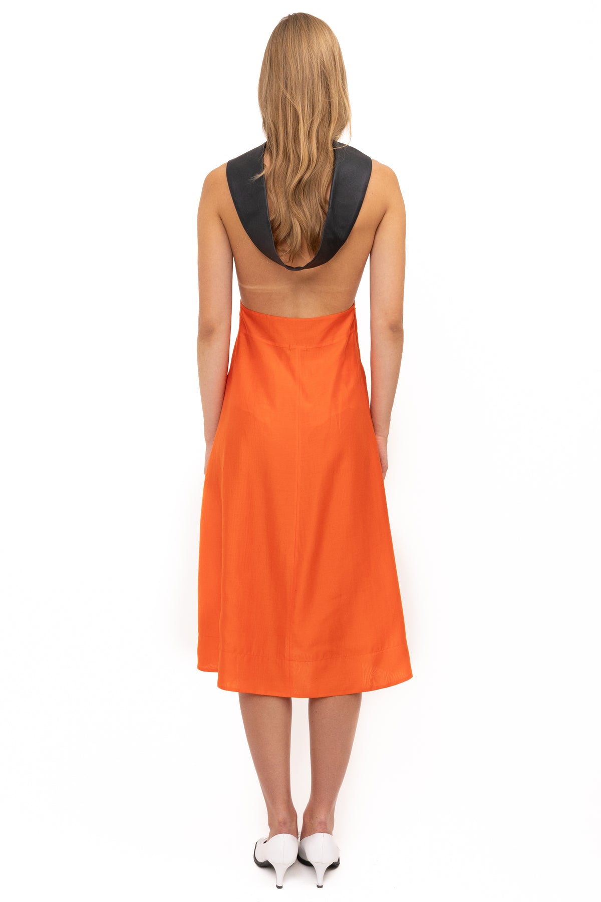 GRETA DRESS ORANGE