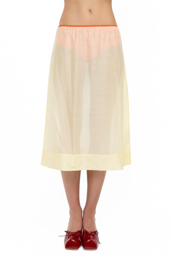 LINDA SKIRT YELLOW