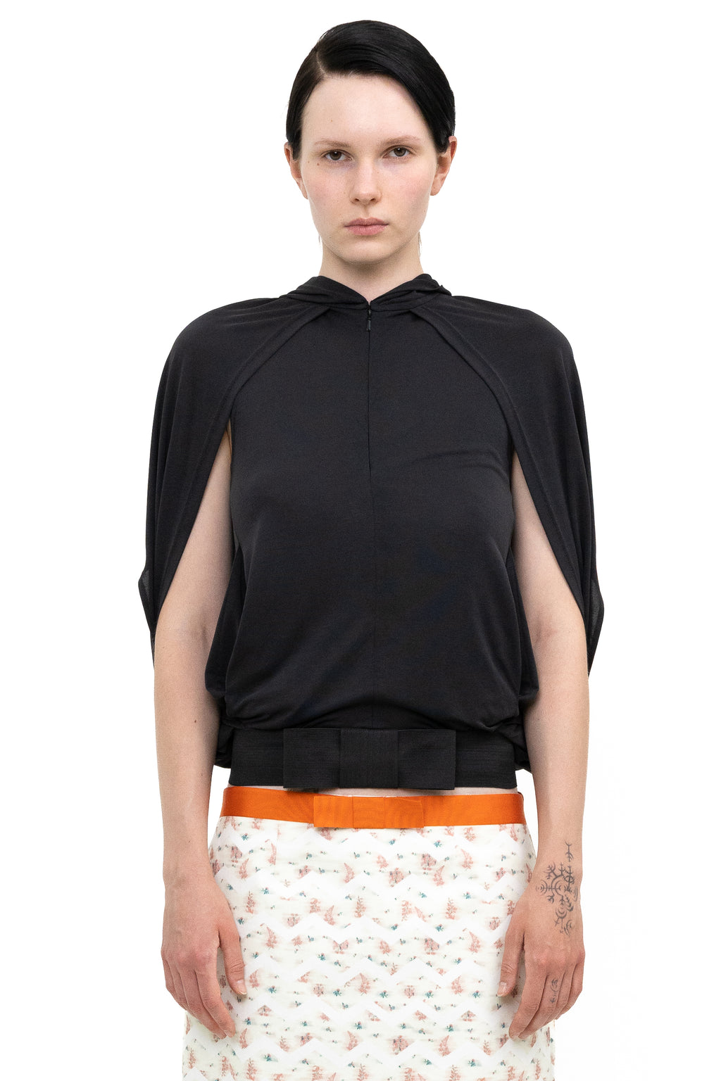 CAPE TOP BLACK