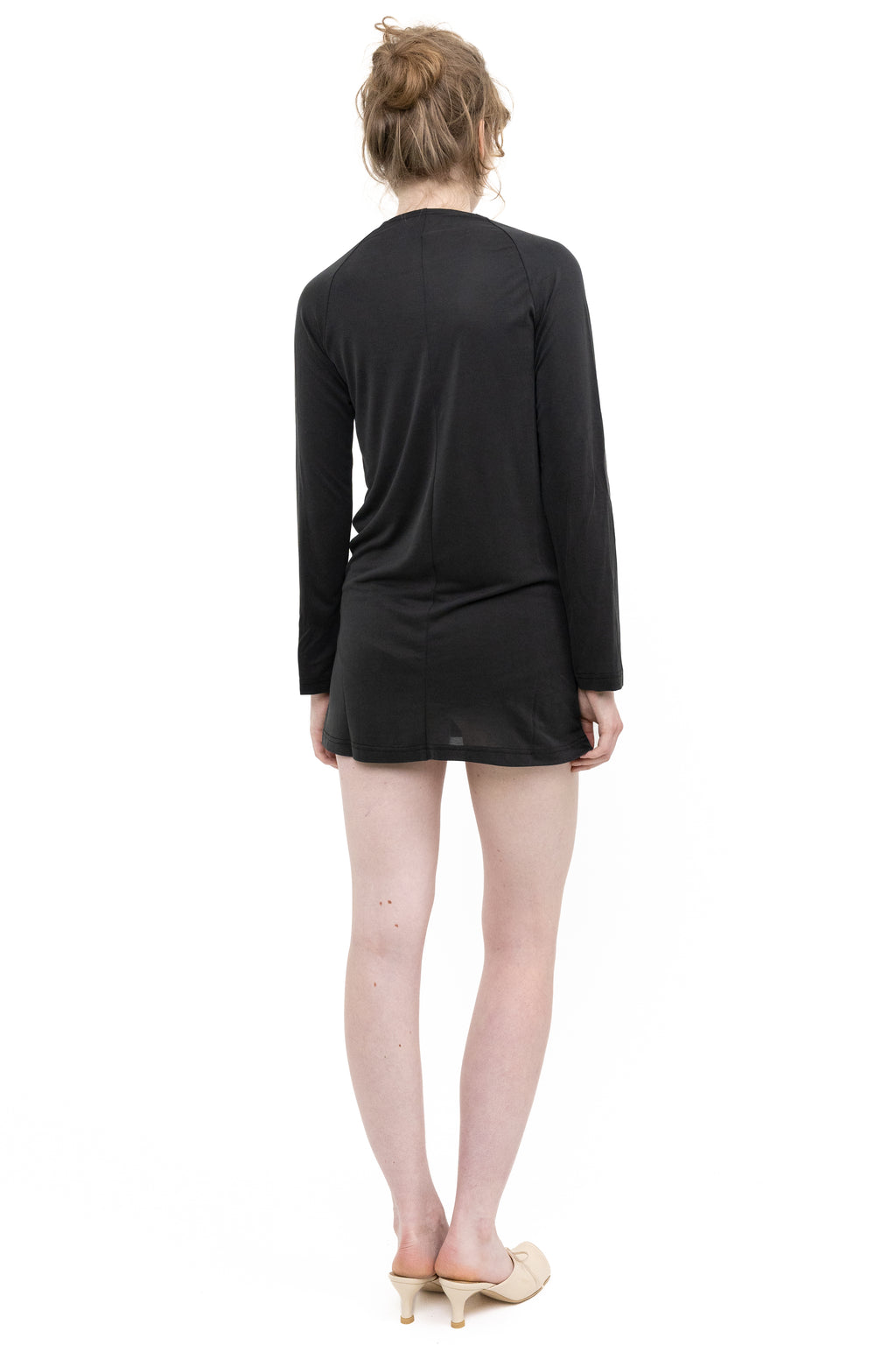 'GIRL DOING THE EXACT RIGHT AMOUNT OF FASHION' MINI DRESS