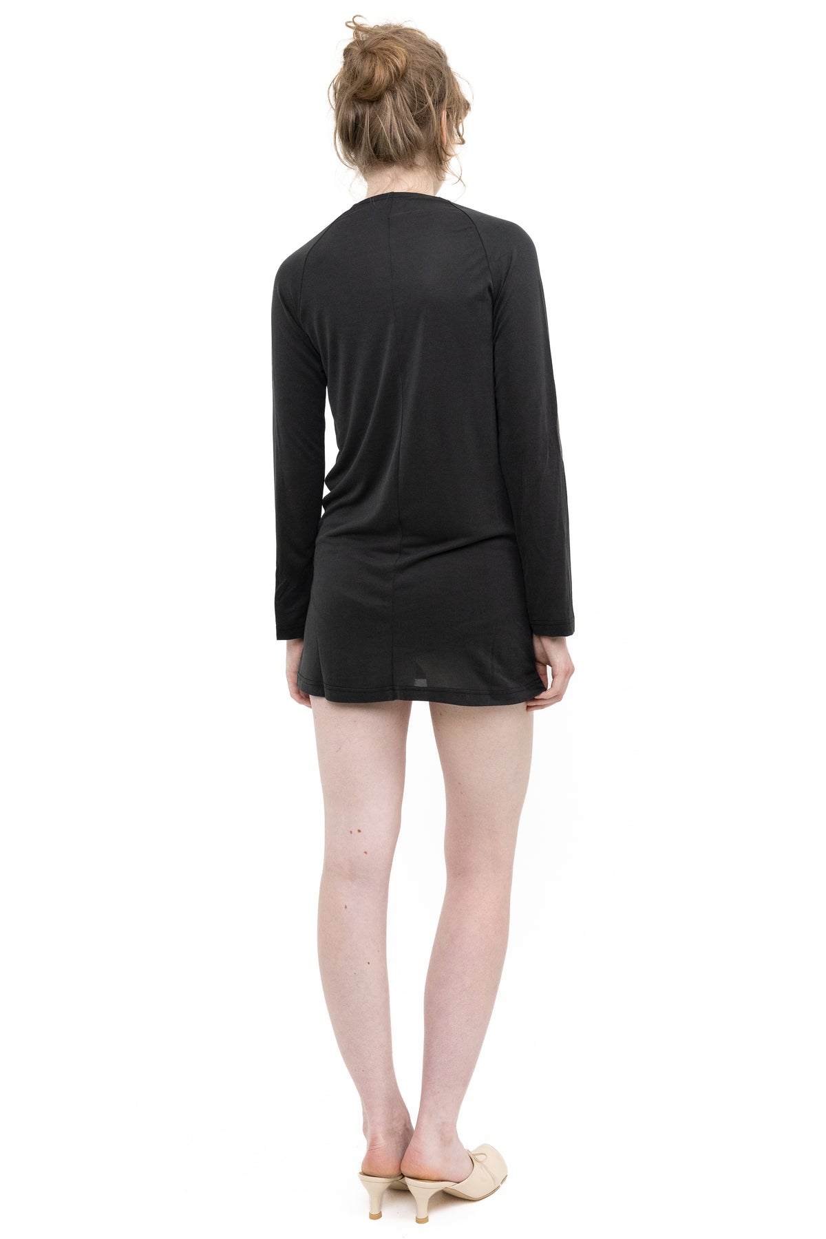 'GIRL DOING THE EXACT RIGHT AMOUNT OF FASHION' MINI DRESS