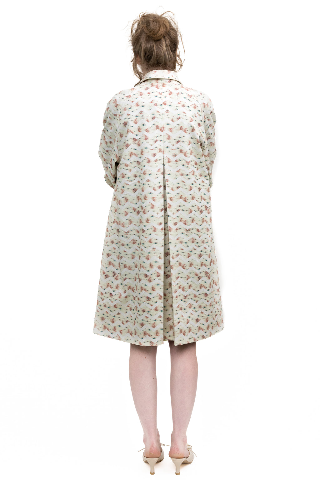 FLOWER TRENCH COAT
