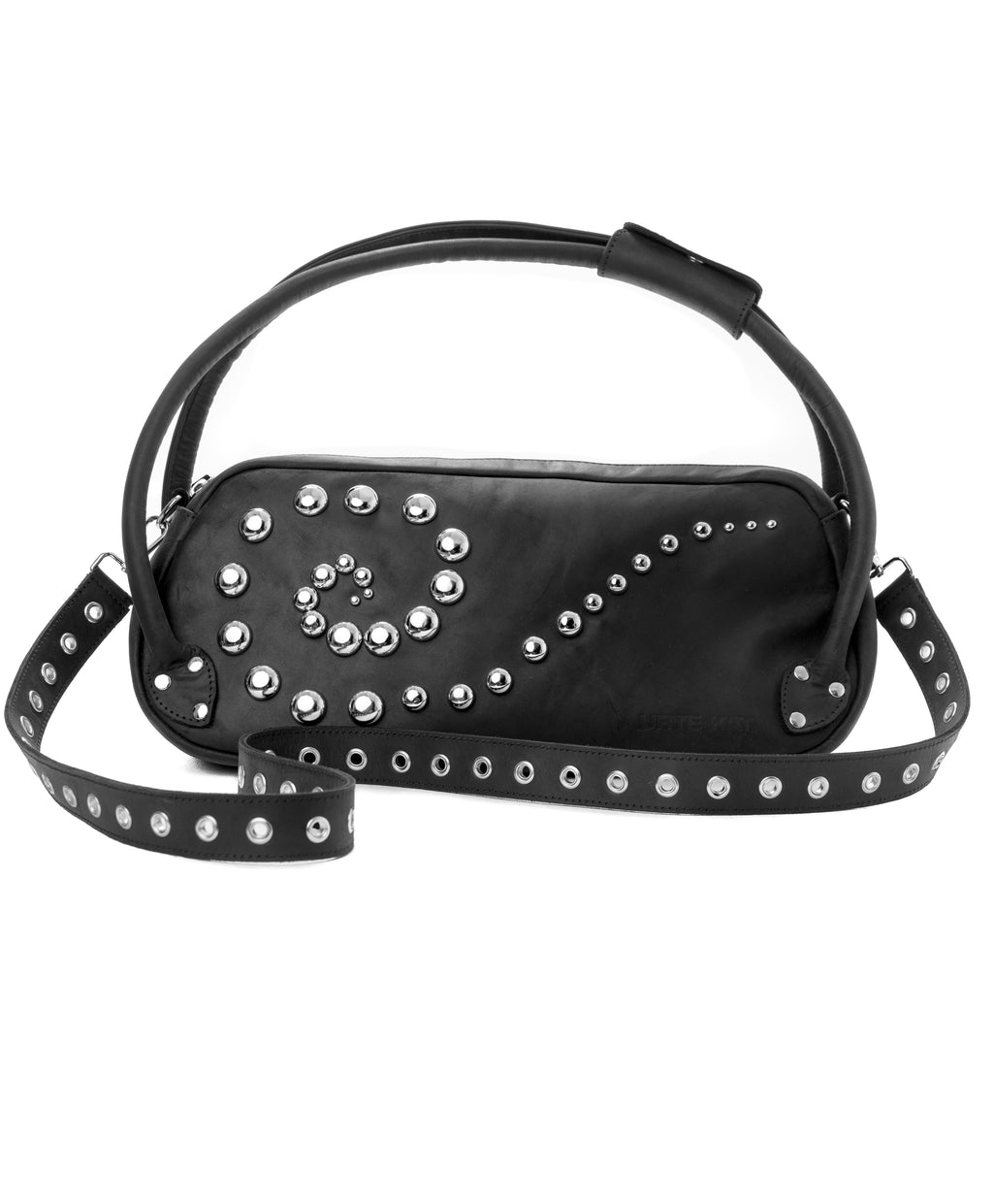 FAVA SPIRAL LEATHER BAG