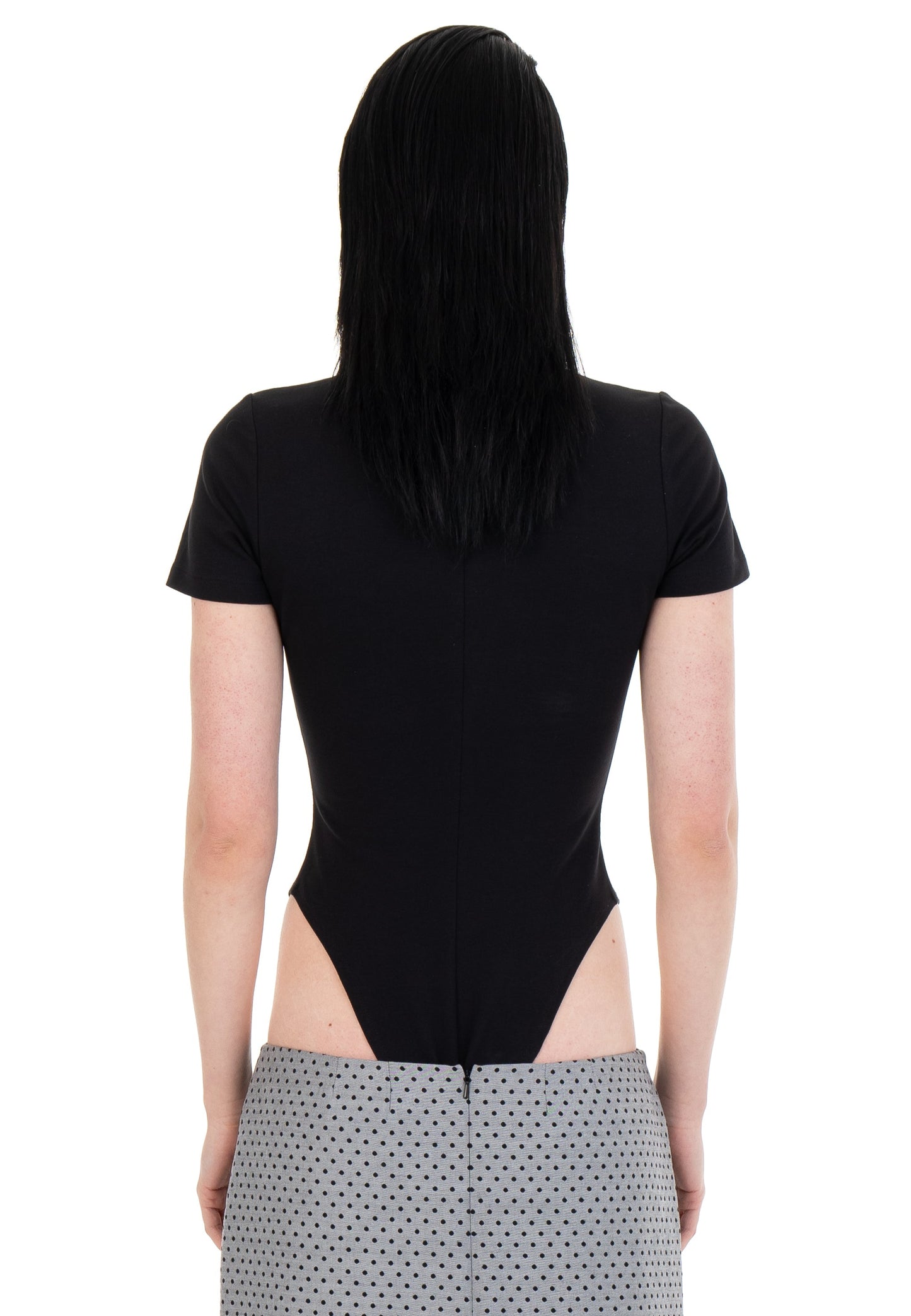 NECKTIE POLO BLACK