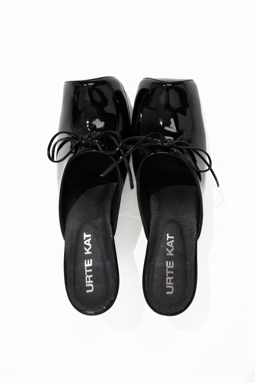 HOFA LEATHER MULES BLACK