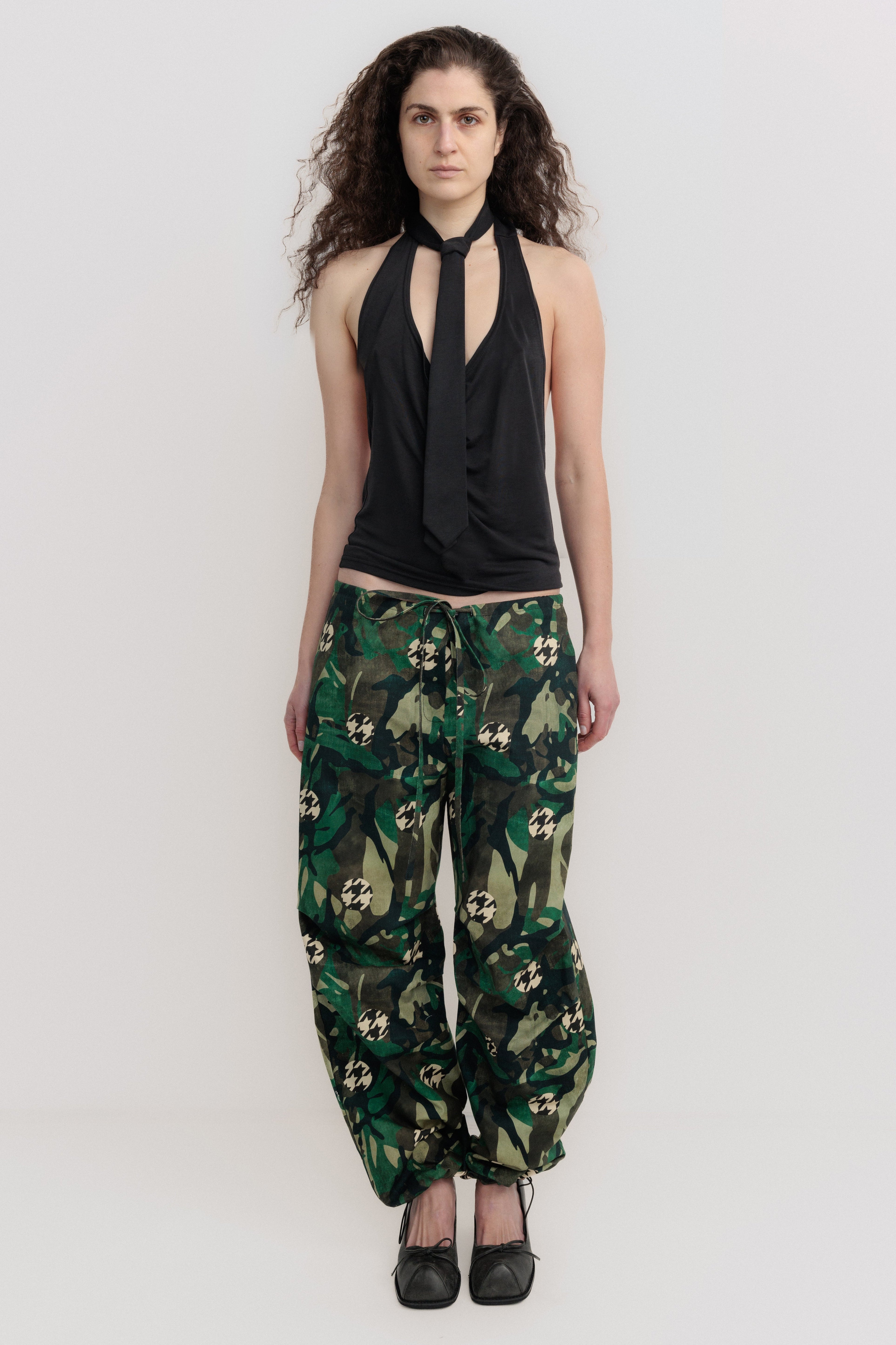 URTE KAT ナンバリング チェック パンツ Trousers & Shorts – Urte Kat