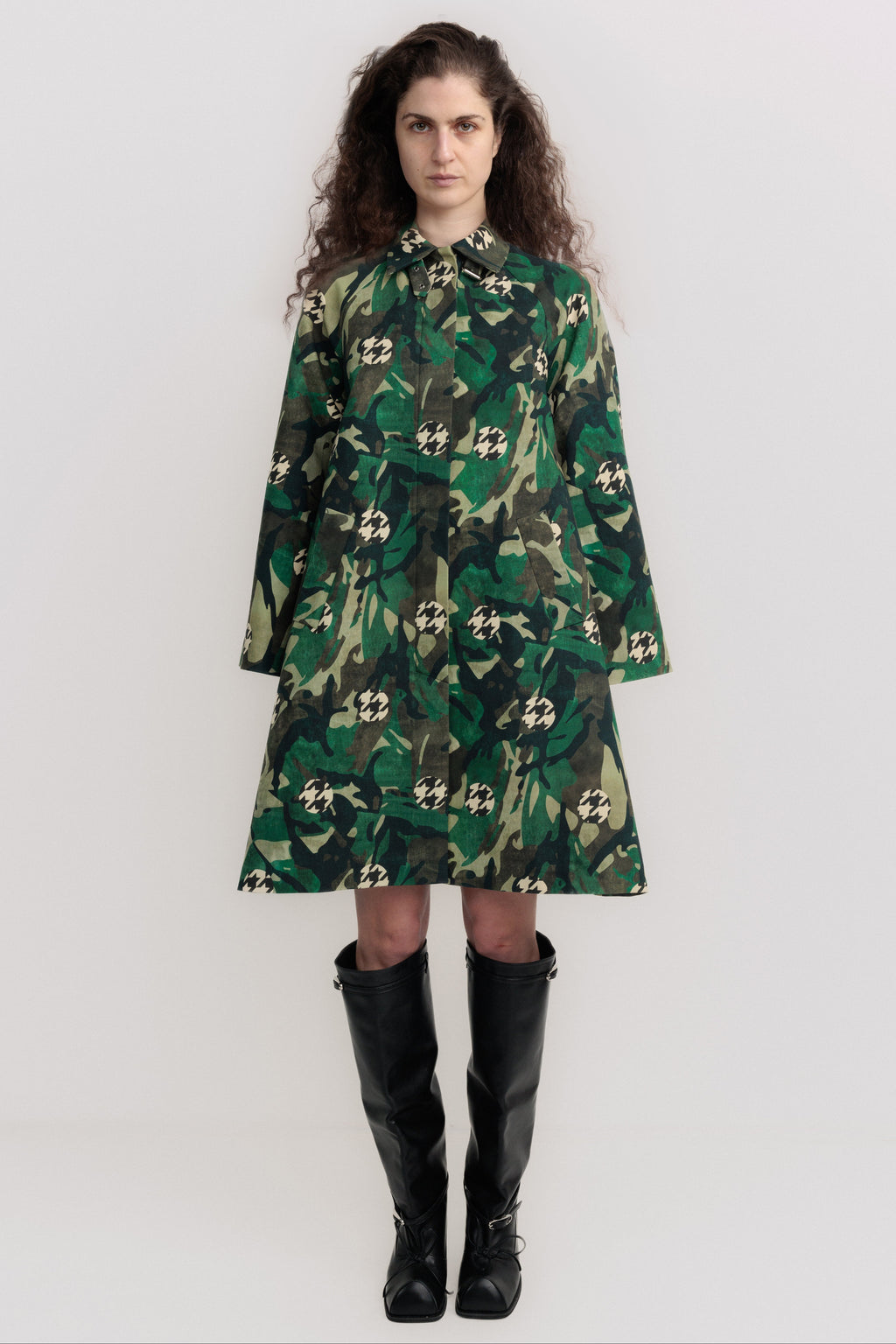 CAMO TRENCH COAT