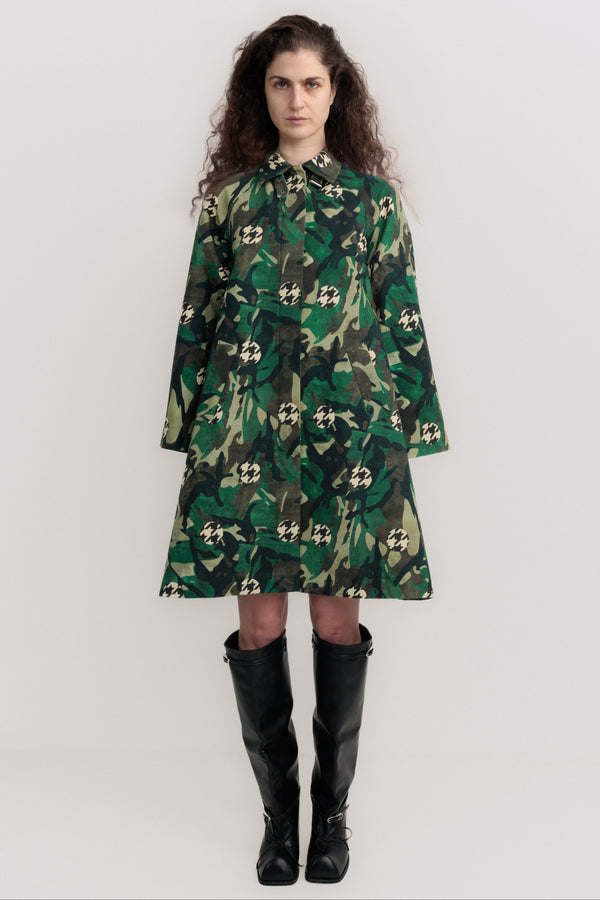 CAMO TRENCH COAT