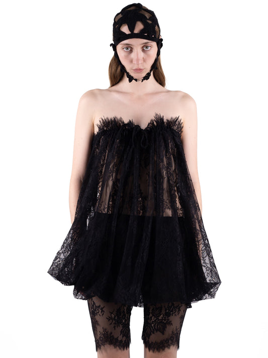 SS24 BUBBLE DRESS/SKIRT IN LACE