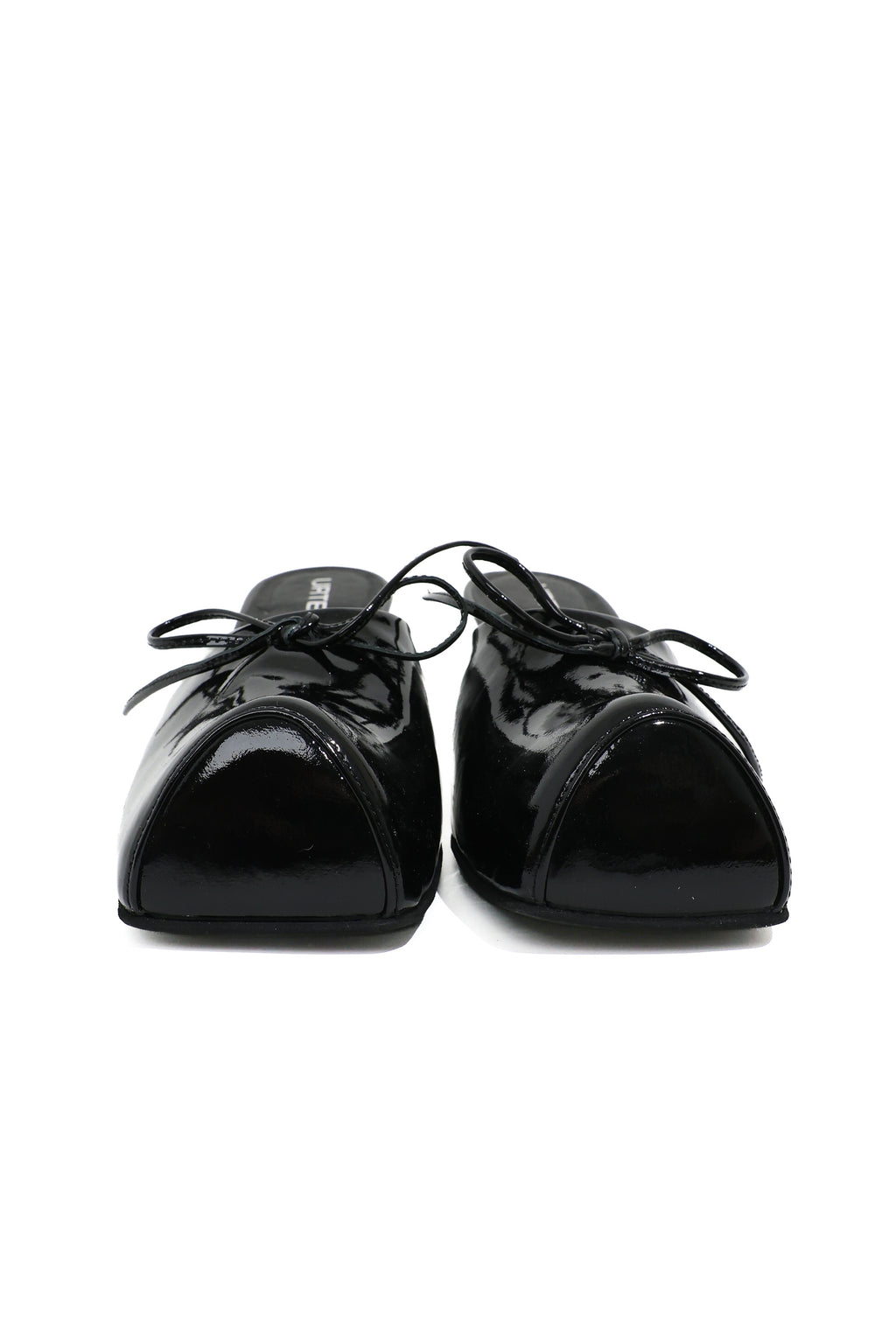 HOFA LEATHER MULES BLACK